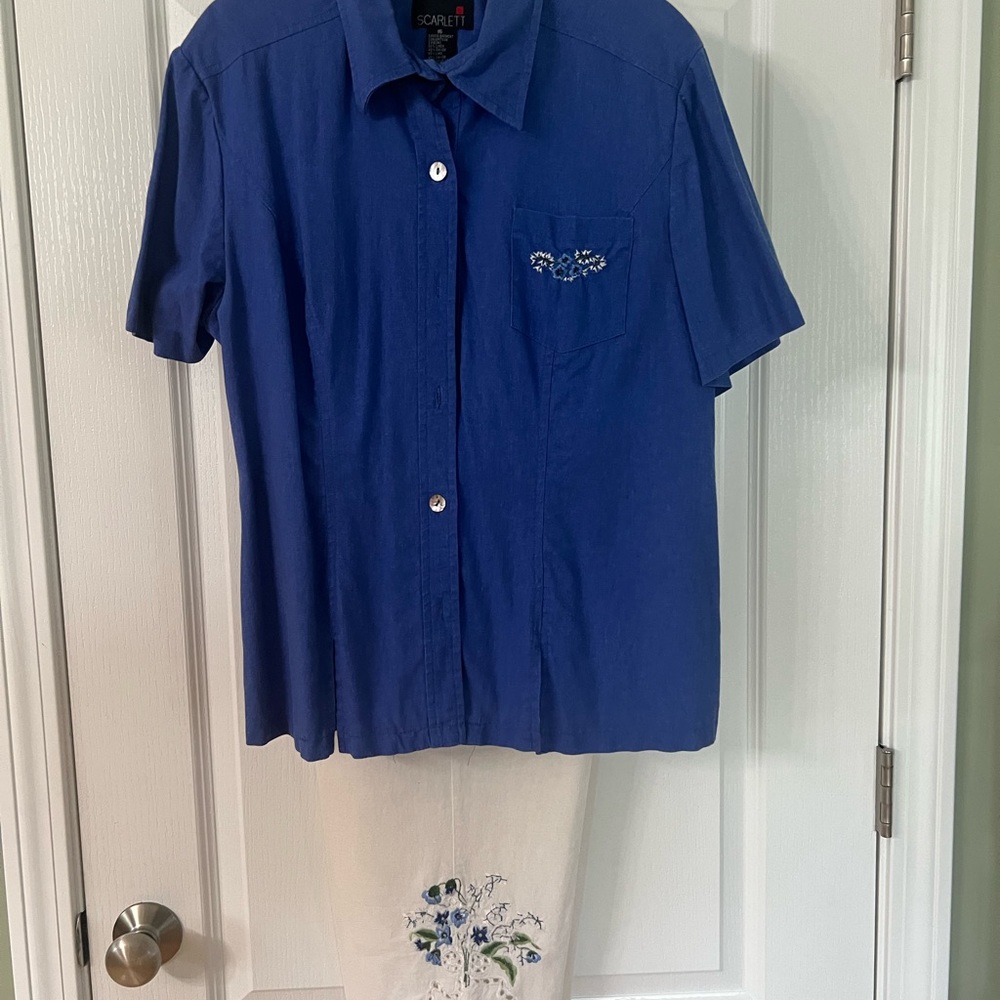 Shirt & Capri Set, 14-16